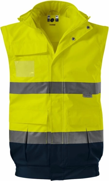 Reflektivna jakna 4 v 1 Rimeck HV Guard, moška, rumeno fluorescentna