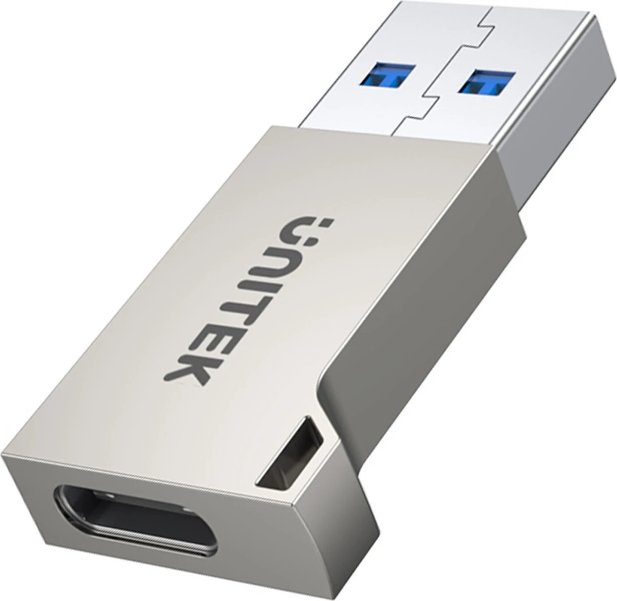 Adapter USB-C na USB-A 3.1 Gen1, Unitek A1034NI, siv