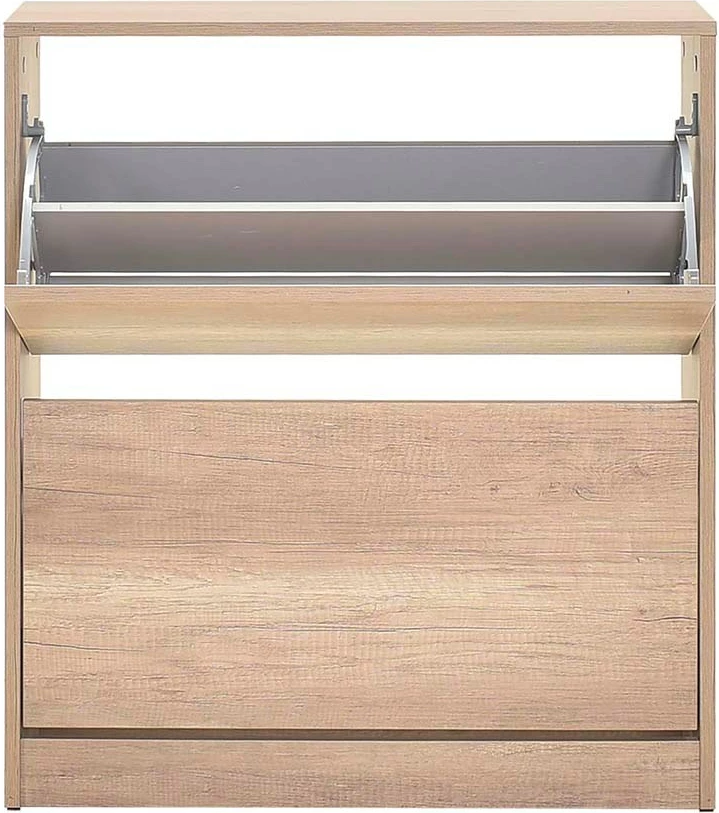 Omara za čevlje, svetlo oreh, Hanah Home, Shc-520-Tt-1