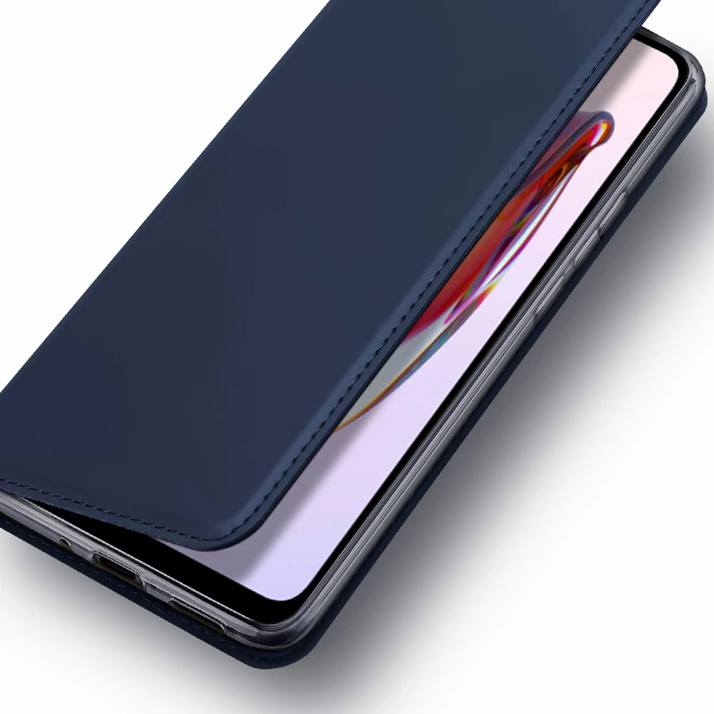 Zaščitni ovitek Dux Ducis Skin Pro za Xiaomi Redmi 11A / Poco C55 / Redmi 12C, z vložkom za kartice, stojalom, črn