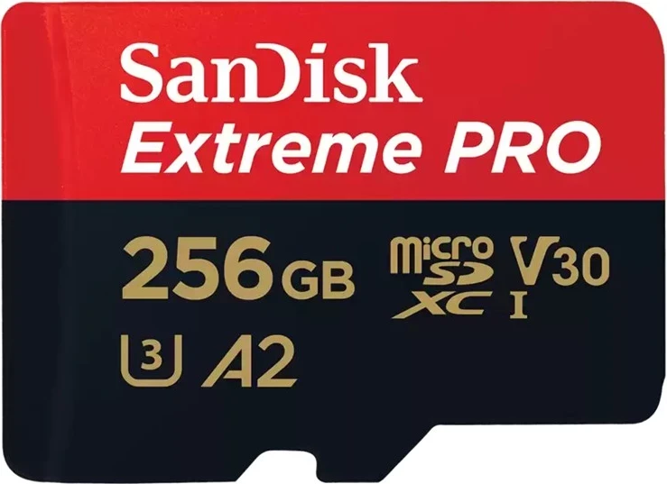 Kartica za pomnilnik SanDisk Extreme Pro 256GB MicroSDXC UHS-I, Class 10