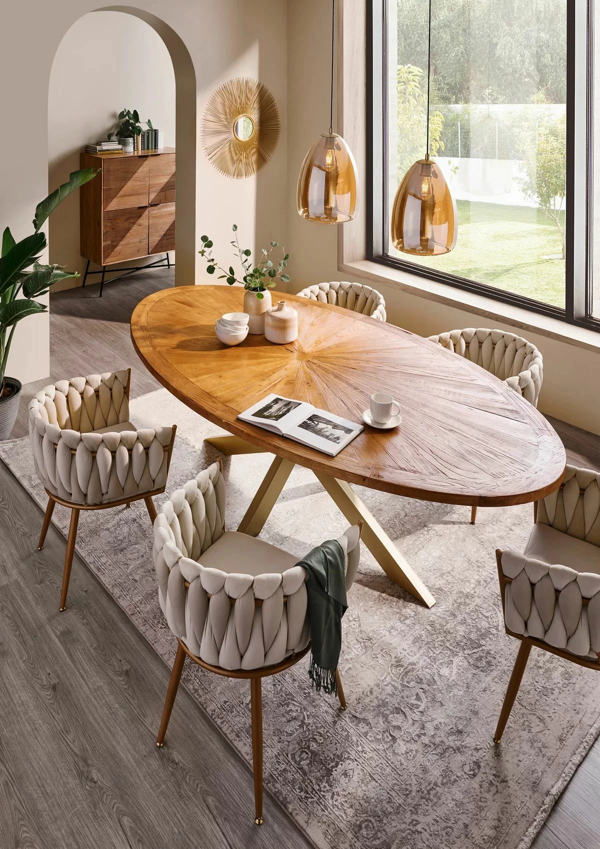 Kovinske noge za mizo, zlata, Skye Decor, Ahtapot