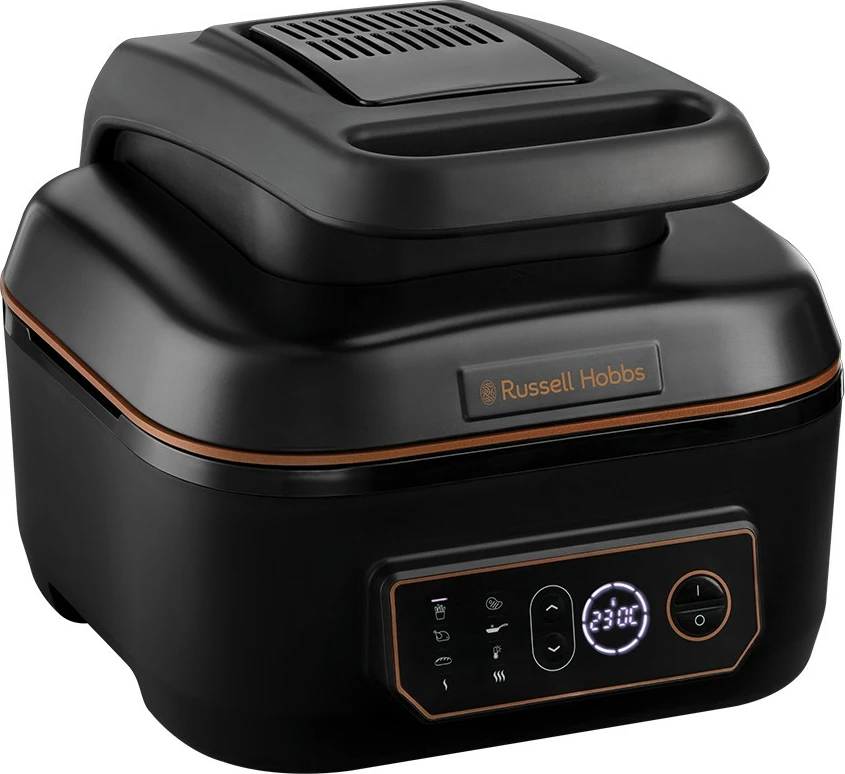 Večfunkcijski zrakarski in žar Russell Hobbs SatisFry Air & Grill, 5,5 L, 1745 W, touch, črn