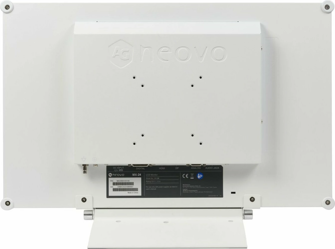 Medicinski monitor AG Neovo MX-24, 23,8", Full HD, LCD, bela