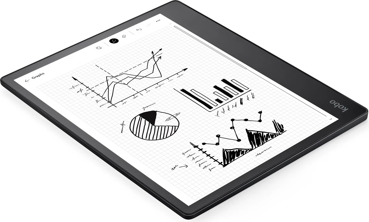 Elektronski bralnik Rakuten Kobo Elipsa 2E, na dotik, 32 GB, Wi‑Fi, črn