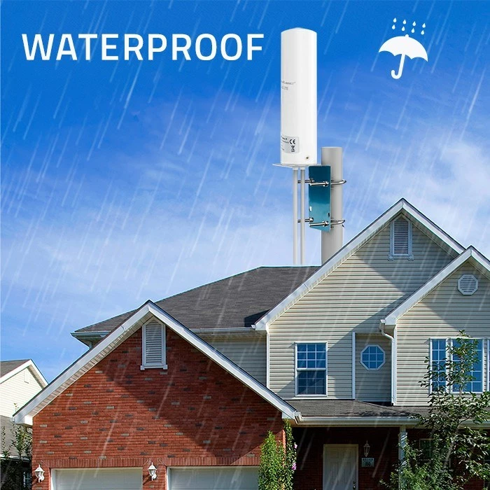 Omnidirekcijska zunanja antena Qoltec 57044 4G LTE, 5 dBi, jeklo