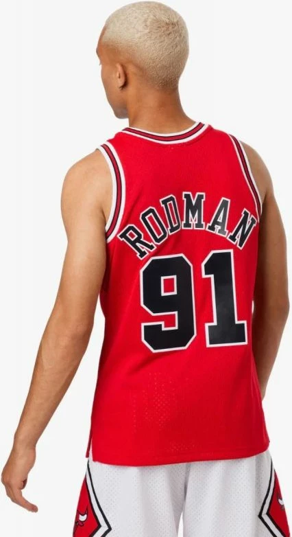 Majica za moške Mitchell & Ness, rdeča