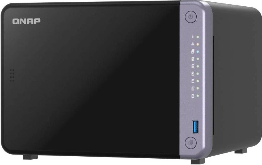 NAS QNAP TS-632X-4G, 4 GB RAM, 6 pogonov, samostoječ