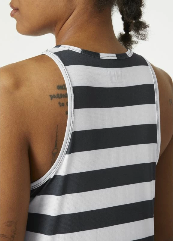 Tank majica Siren, Helly Hansen, ženska, bela in mornarsko modra