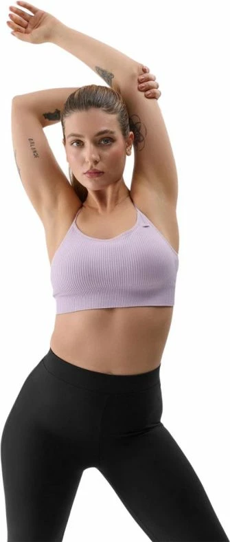 Športni nedrček za ženske 4F, vijoličen