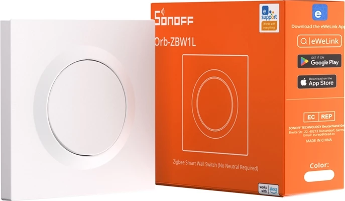 Pametno stikalo ZigBee Sonoff ZBMINIL2-E, belo