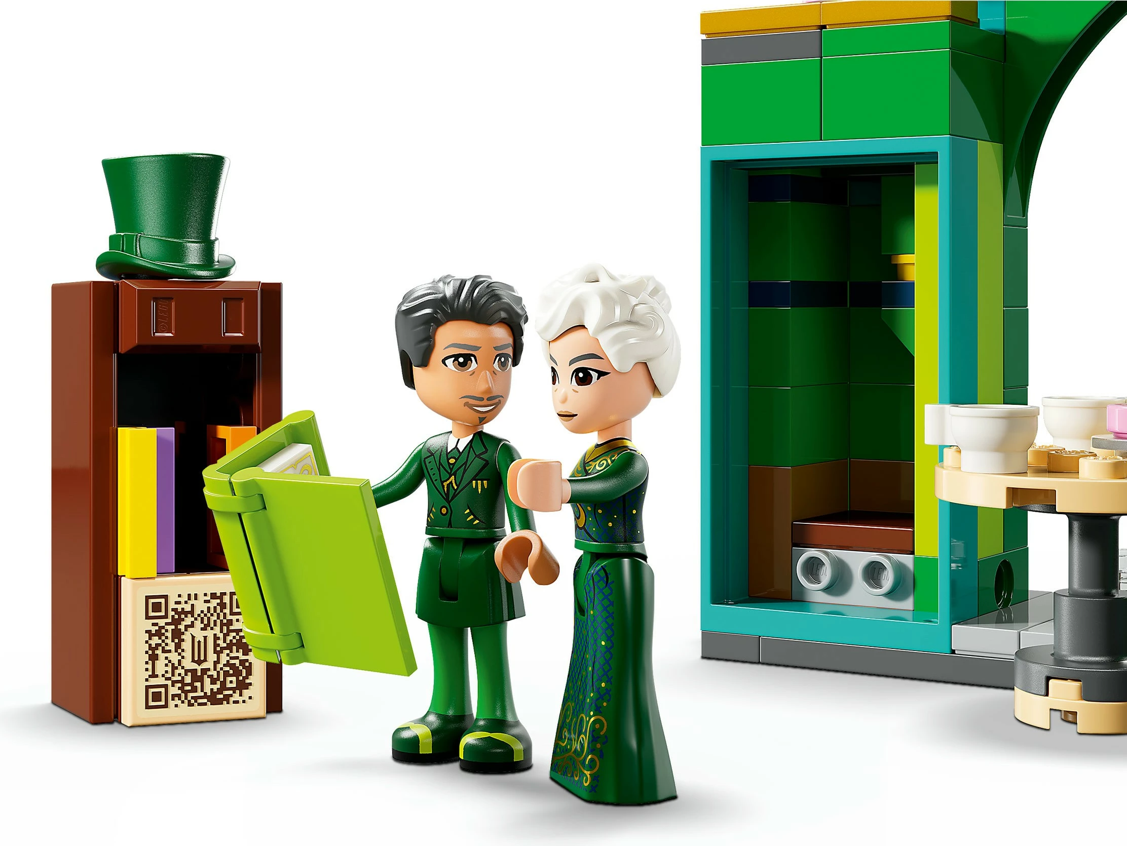 Set za gradnjo iz več barv Wicked Willkommen in Emerald City LEGO 75684
