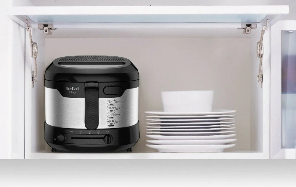 Cvrtnik 1,8 L, 1600 W, inox/črn — Tefal Uno M FF215D30