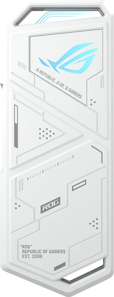Ohišje za SSD ASUS ROG Strix Arion White Edition, belo
