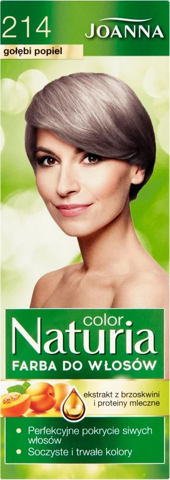 Barva za lase Joanna Naturia Color 214 Gołębi Popiel, ženska, 1 kos