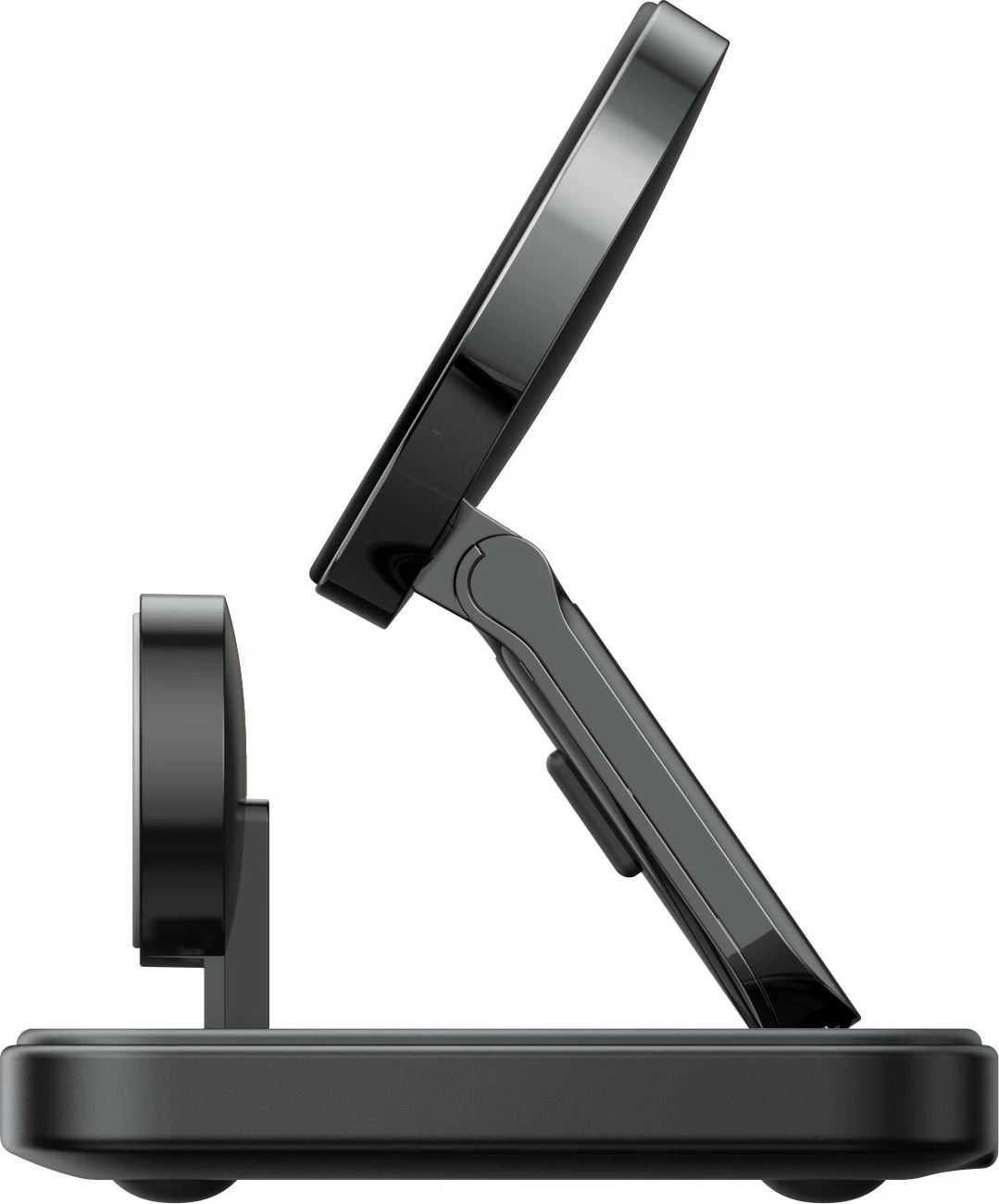 Postaja za polnjenje MagGo Anker, USB, brezžično polnjenje, črna