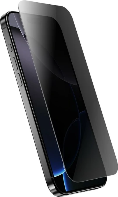 Zaščitno zasebnostno kaljeno steklo CRONG Privacy 3D Armour Glass za iPhone 16e / iPhone 14 / iPhone 13 / iPhone 13 Pro