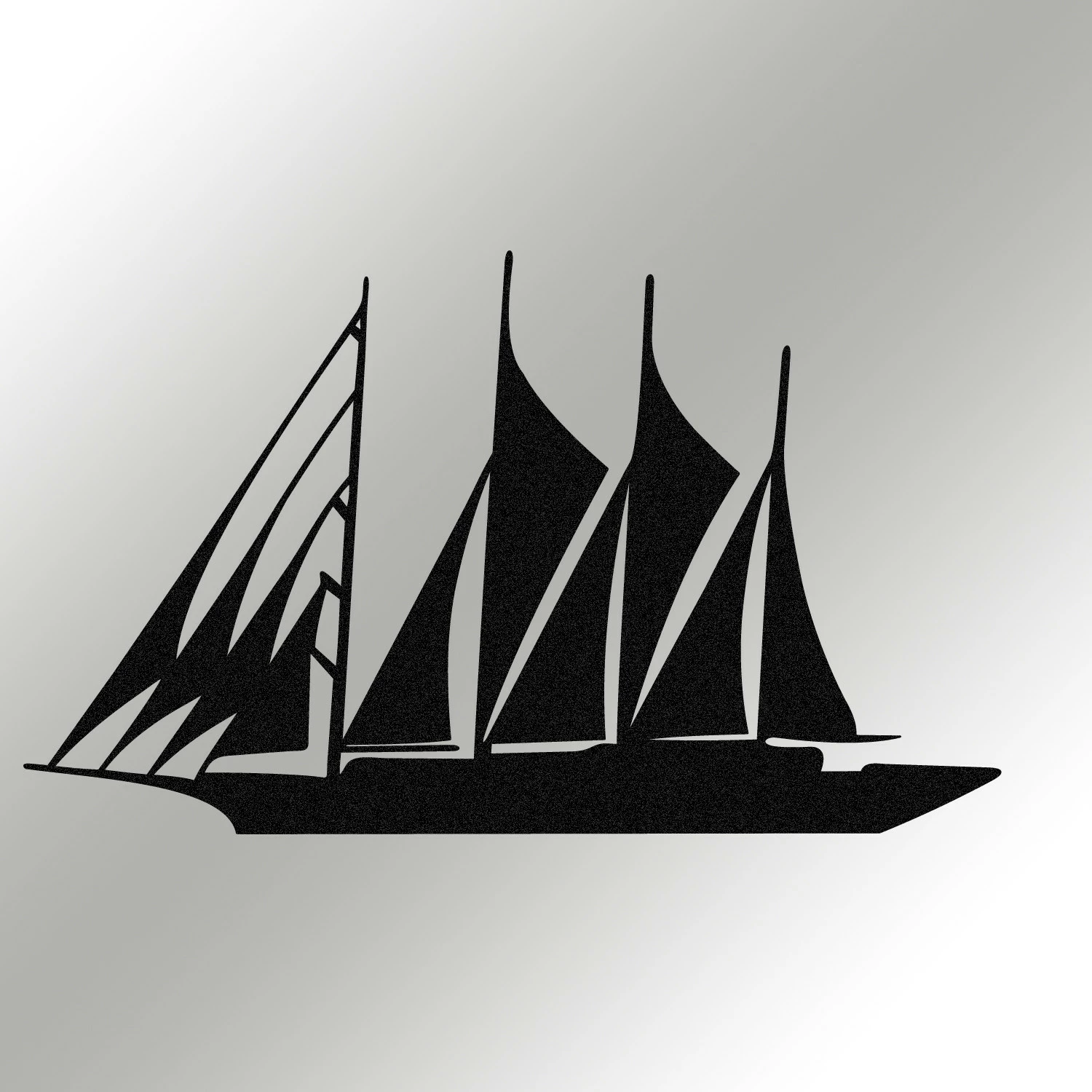 Kovinski stenski dekor, Wallity, Sail