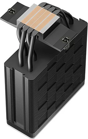 Hladilnik procesorja Deepcool AG400 Black ARGB V2, 120 mm, LED, črn