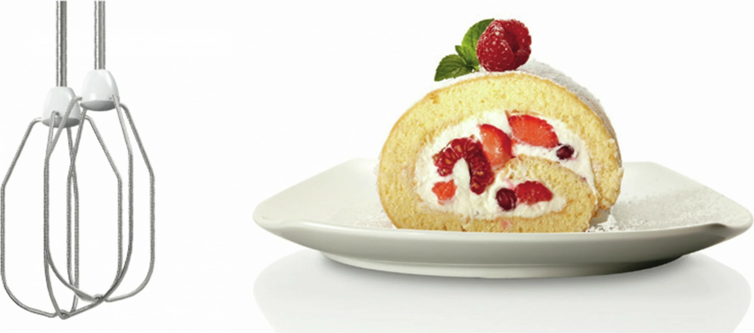 Ročni mešalnik, Bosch MFQ24200, 400 W, krtačeni nerjaveči jeklo, bel