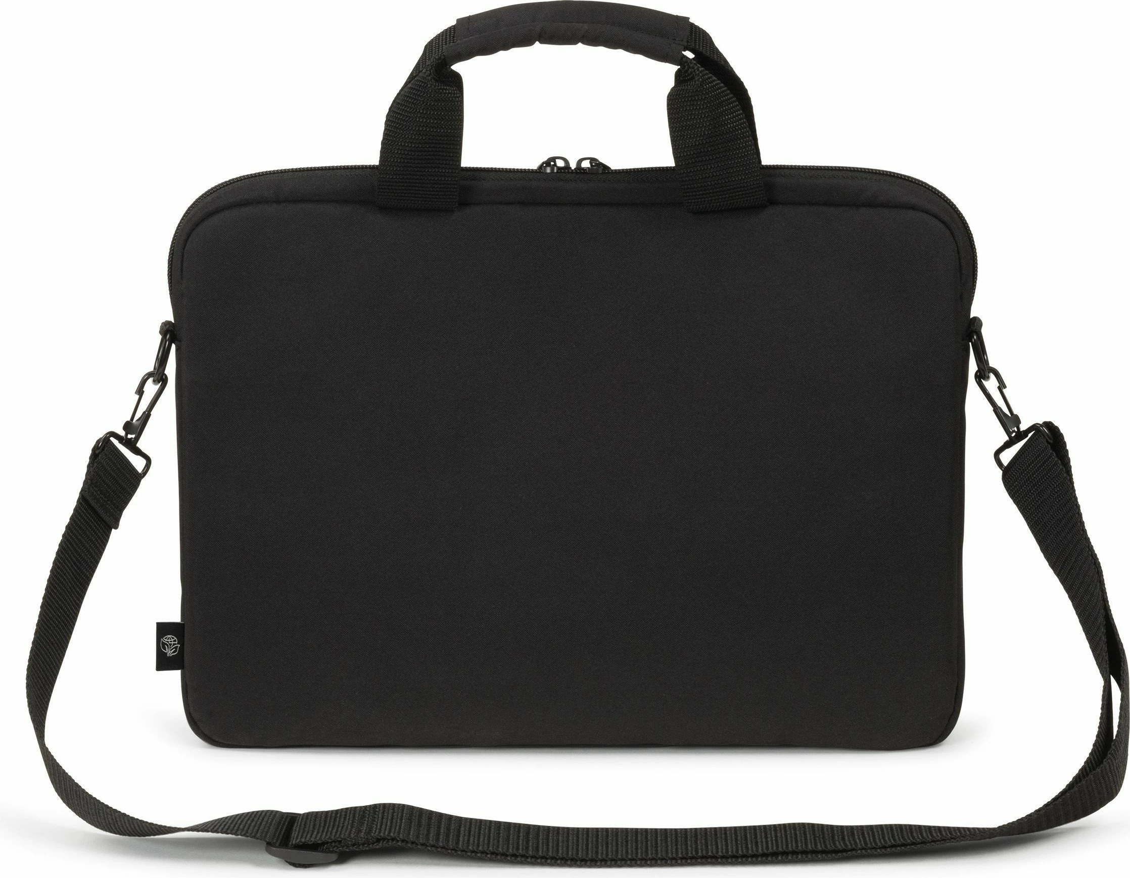 Torba za prenosnik DICOTA D32091-RPET, 14,1 in, ramenski trak, črna