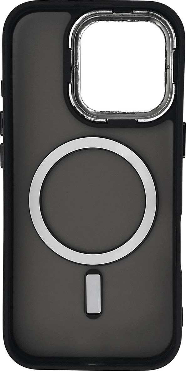 Ovitek za telefon Hurtel Fashion Case z MagSafe za iPhone 17, TPU, črn