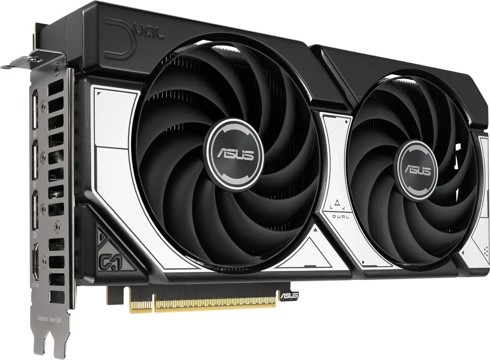 Grafična kartica Dual NVIDIA GeForce RTX 5070 OC, 12 GB, večbarvna - ASUS