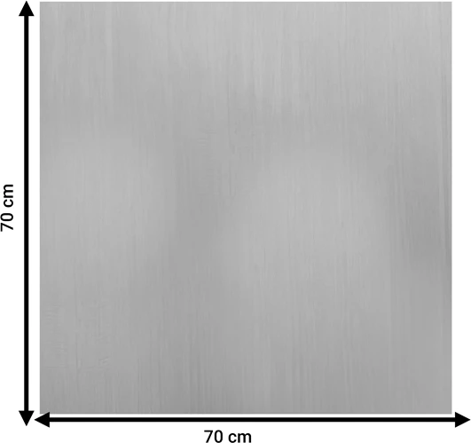 Delovna oziroma jedilna površina Tredial, bež, 70 x 70 cm