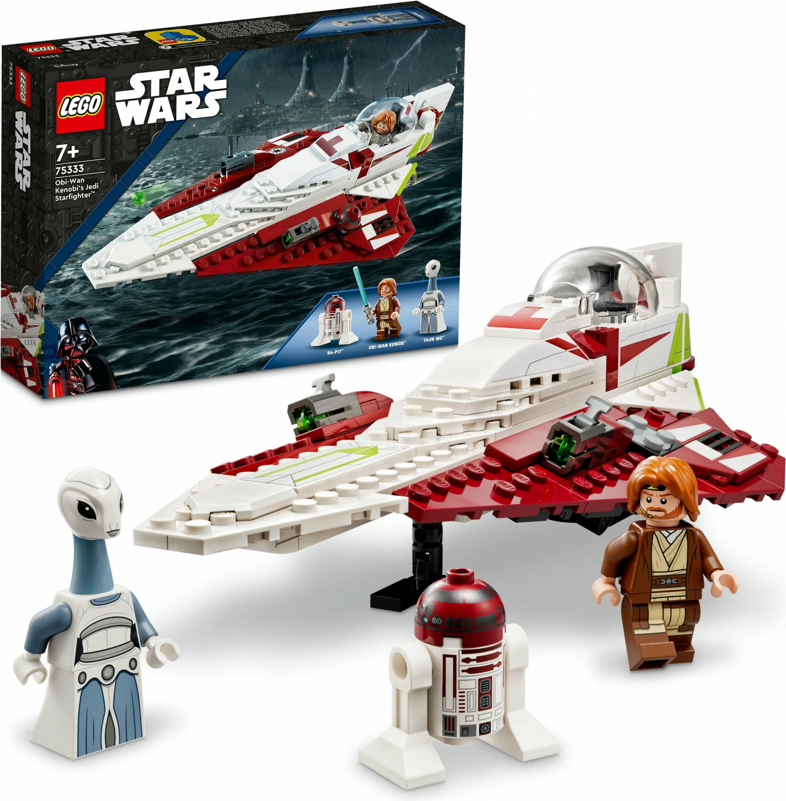 Model Jedi Starfighter, LEGO Star Wars Obi-Wan Kenobi, 282 kosov