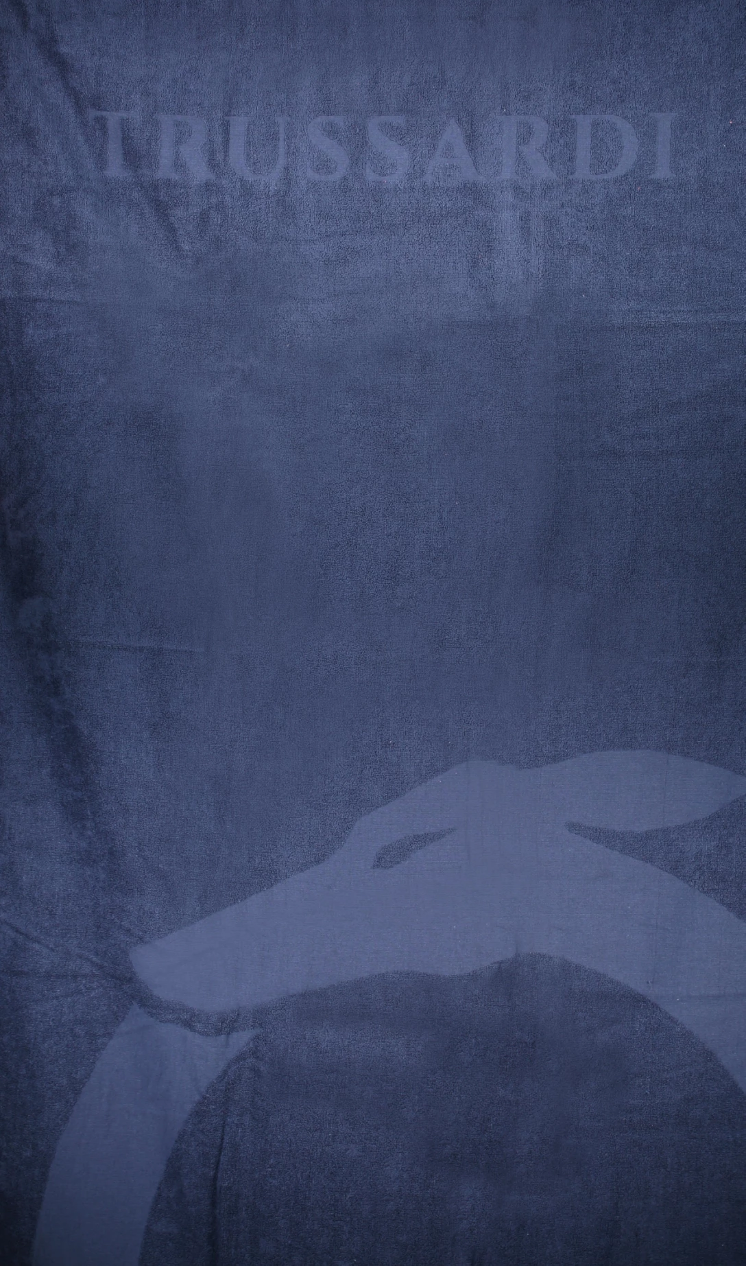 Plažni brisač TRUSSARDI JEANS moški, moder