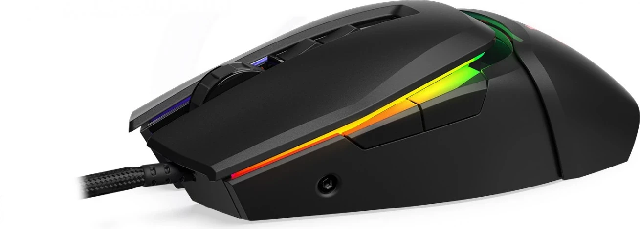 Gaming miška CROSS BOT RGB, Krux, črna