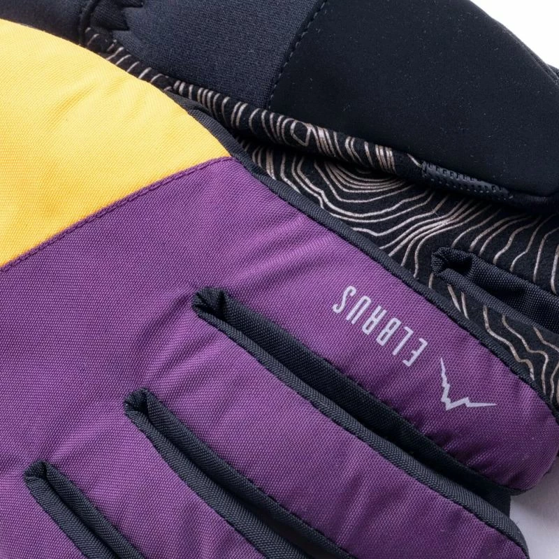 Dame rokavice Pointe Wo's, Elbrus, vijolične in rumene