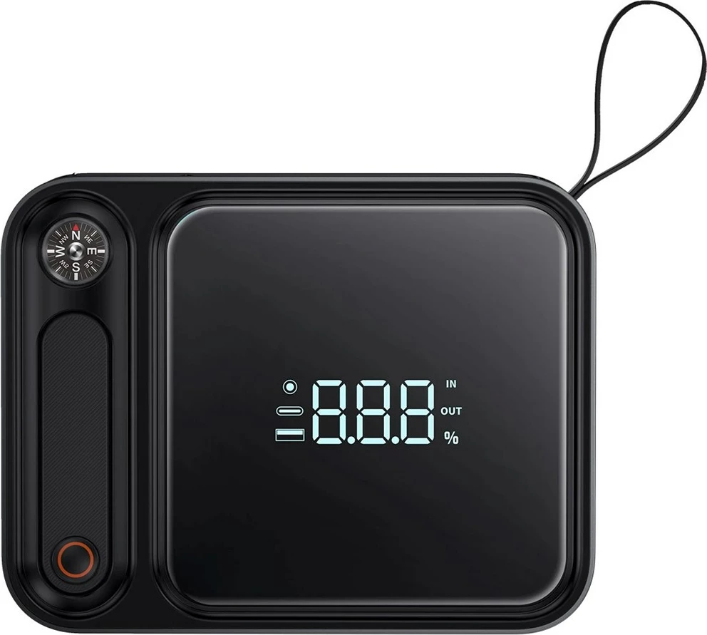 Power bank in startni zaganjalnik za avtomobile Baseus Super Energy Ultra, 26800 mAh, 3000A, črn