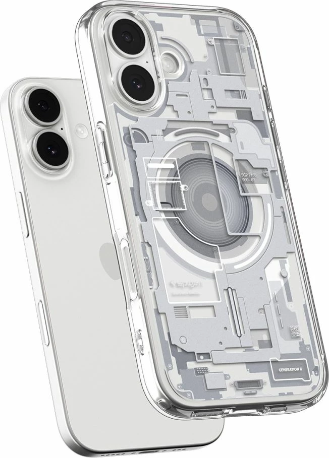 Ovitek za telefon Ultra Hybrid MagSafe za iPhone 17, Spigen, bel