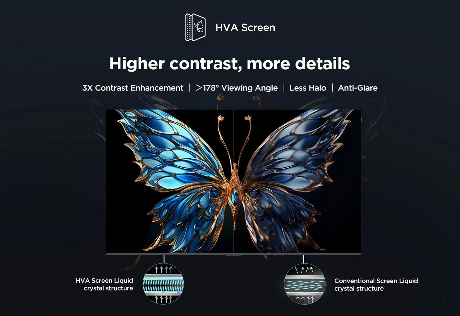 Pametni televizor 43'' 4K Ultra HD, Wi‑Fi, kovinski — TCL 43V6C