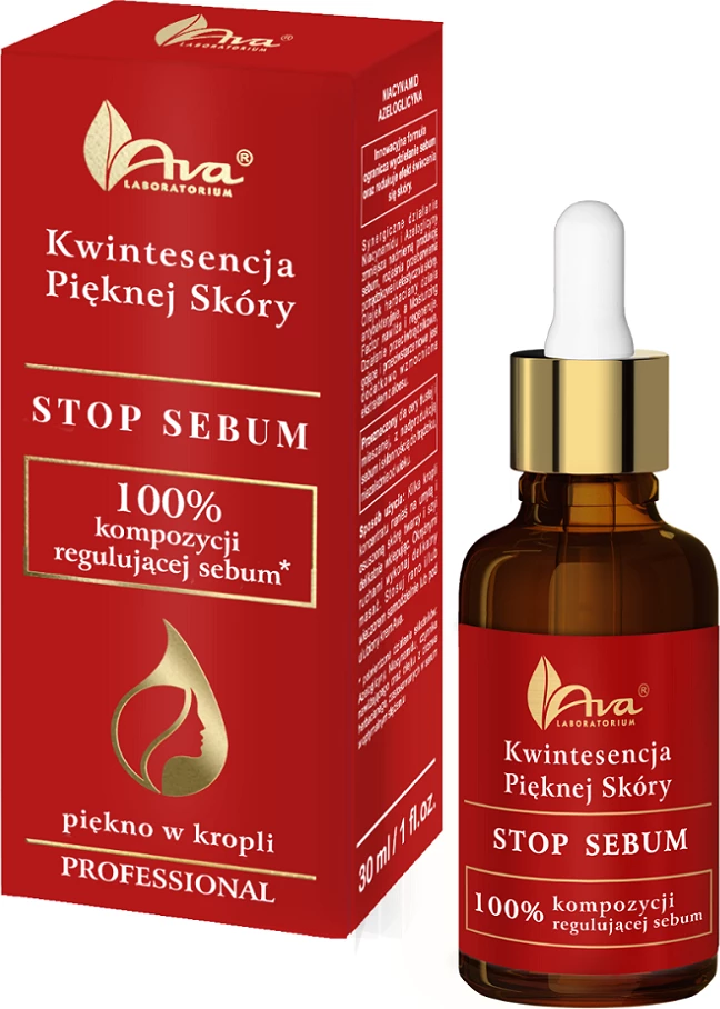 Normalizirajoč serum za obraz Stop Sebum, Ava Laboratorium, 30 ml