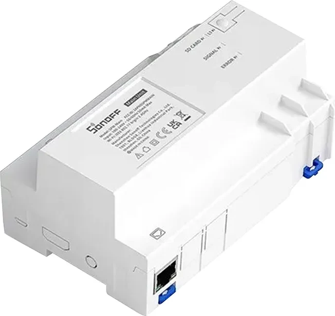 Pametno stikalo Sonoff SPM-Main, LAN (Ethernet) in Wi-Fi, belo