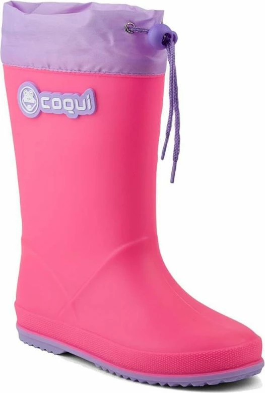 Gumijasti škornji za dekleta Coqui, rdeči