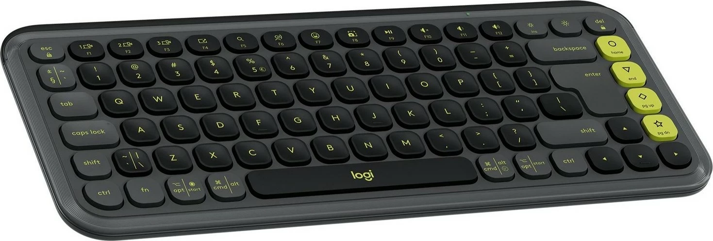 Brezžična tipkovnica POP ICON Keys Logitech, grafit