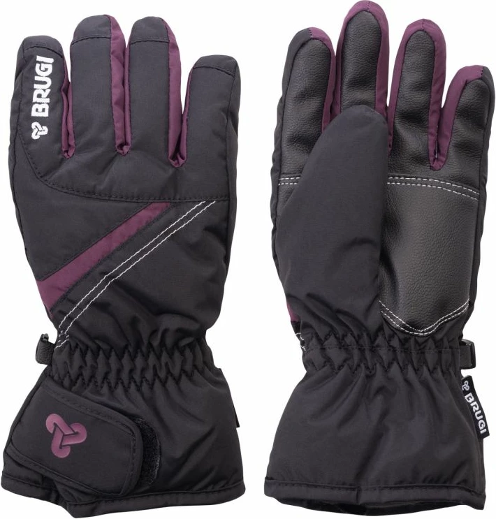 Otroške rokavice Brugi, črne