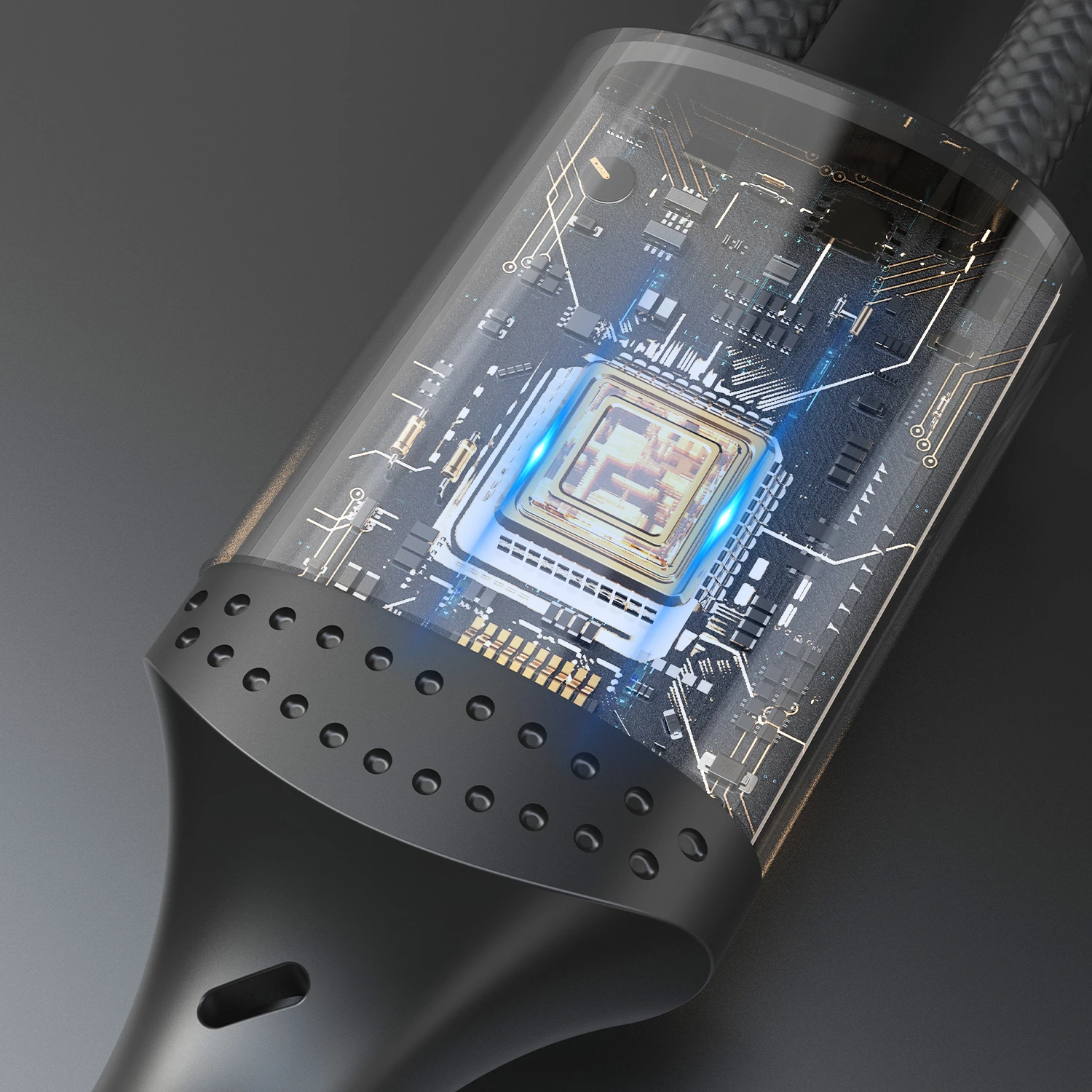 Kabel USB-A na MicroUSB Dudao L3SM, 1,2 m, 3A, črn