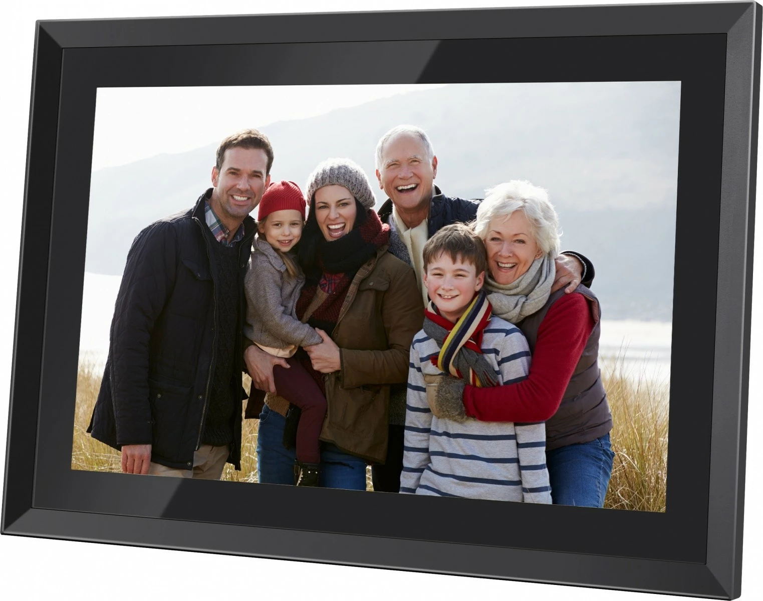 Digitalni okvir za slike 10,1-palčni Sencor SDF 1091B, 4,6 GB, črn