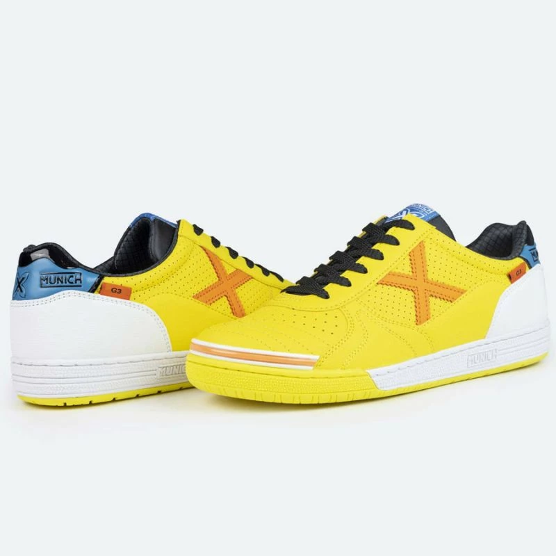 Futbalske superge Munich G-3 IN, moške, rumene