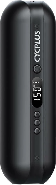 Električna tlačilka, večfunkcijska, 150 psi, powerbank, LED luč, Cycplus A2, črna