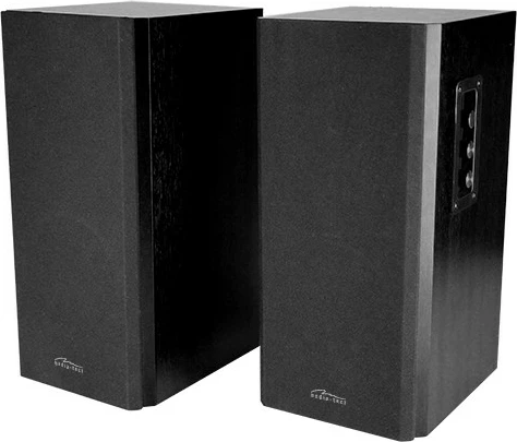 Stereo zvočniki 2.0 Media-Tech AUDIENCE HQ MT3143K, 40W RMS, leseni, črni, set 2 kosa