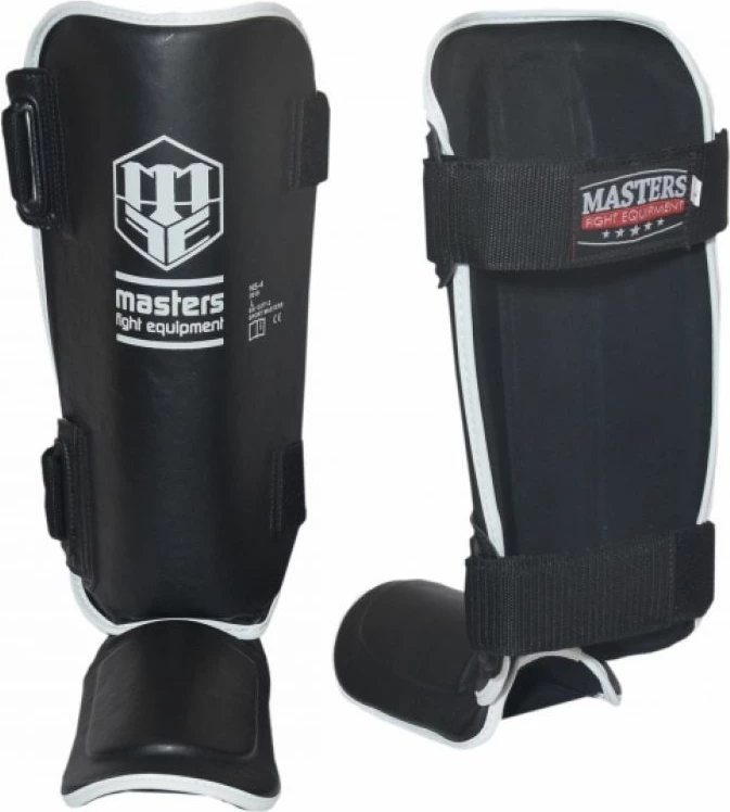 Zaščitnik za golen in stopalo Masters, črn