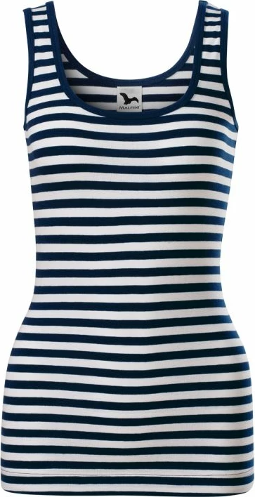 Top za ženske Sailor Malfini, temno modra morje
