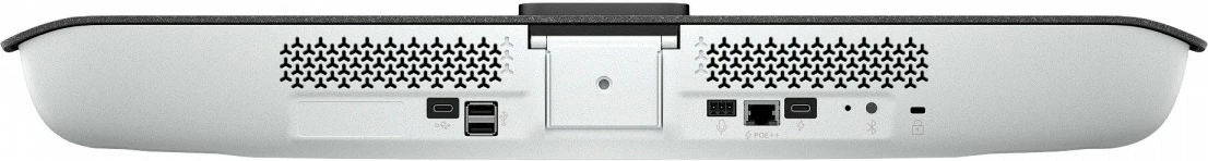 Video bar za videokonference Poly Studio V12, 4K Ultra HD, vgrajen mikrofon, RJ-45, črno-bel