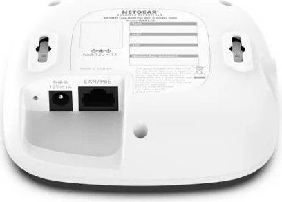 Brezžična dostopna točka NETGEAR WAX210, WiFi 6, 1800 Mbit/s, bela