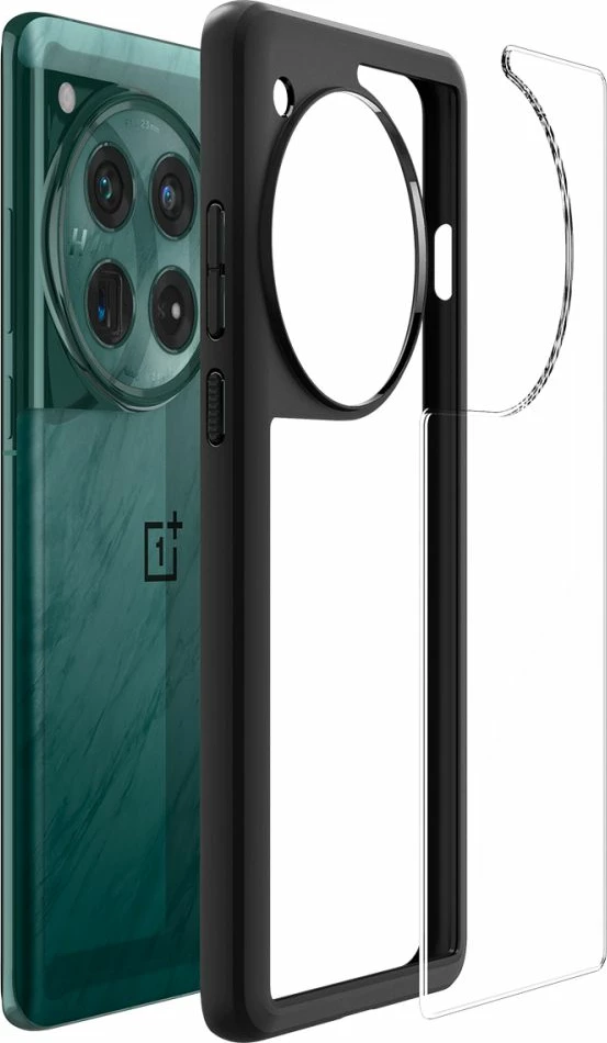 Ovitek Spigen Ultra Hybrid za OnePlus 12, mat črn
